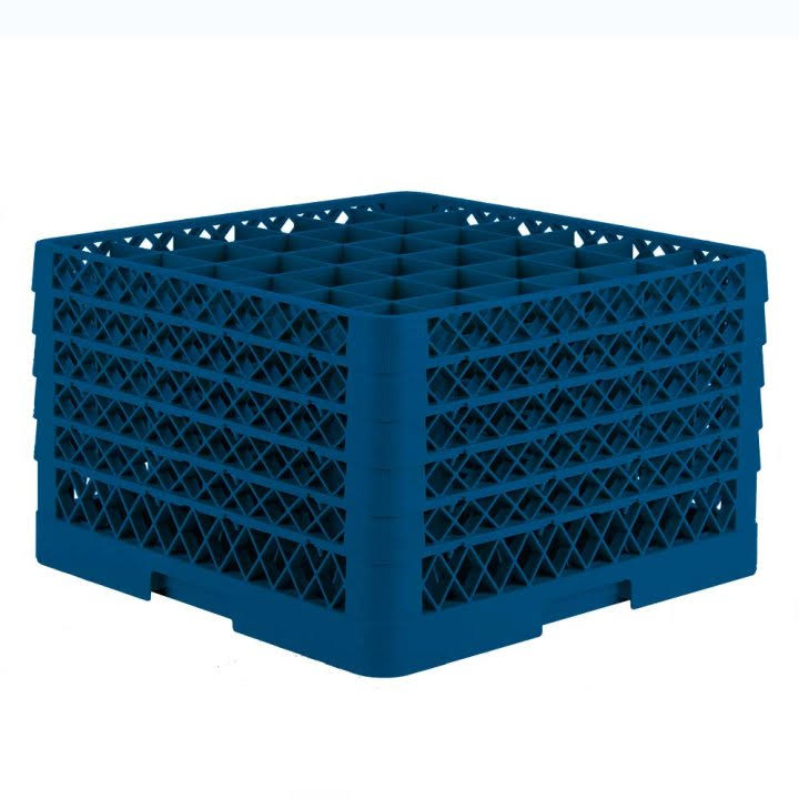 Royal Blue 36 Compartment Full Size Rack X44504